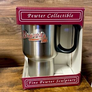 Handcrafted Atlanta Braves Pewter Collectible